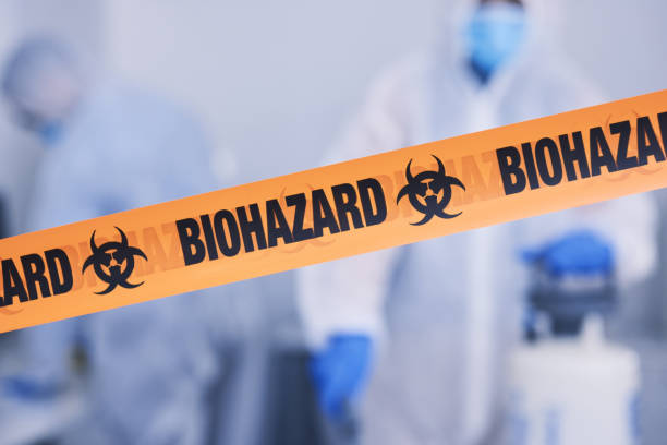 Professional Biohazard technician working in Jackson, MI